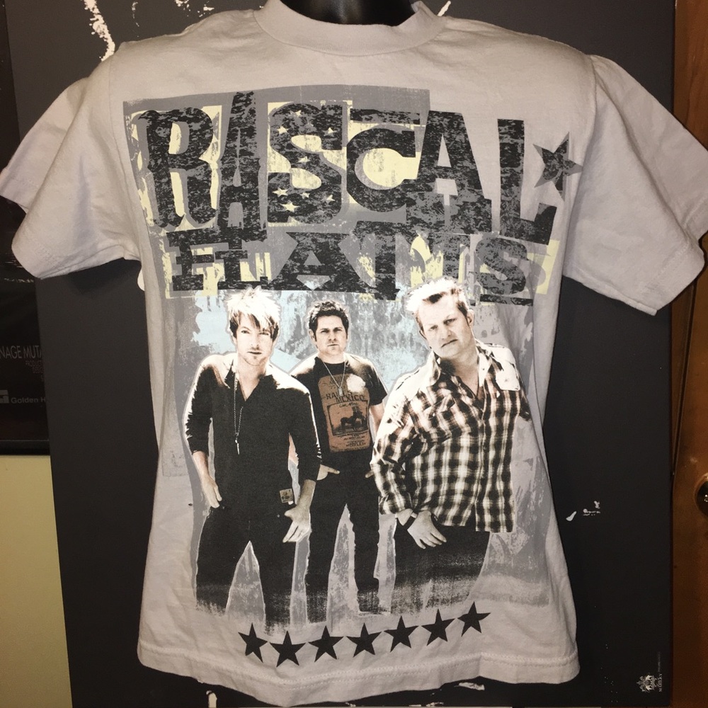 Men’s Small Rascal Flatts Tour Concert Graphic Tee